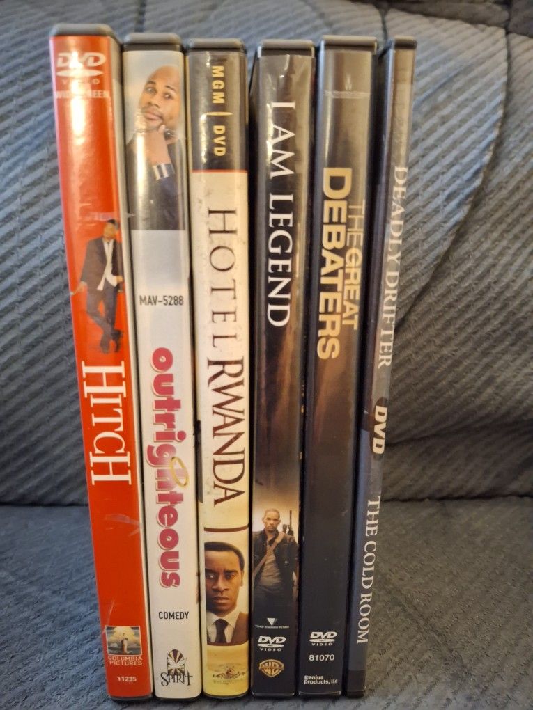 Lot Of 6 DVDs, Drama, Etc. $29.95, OBO.