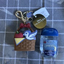 Snow White Hand Sanitizer Holder