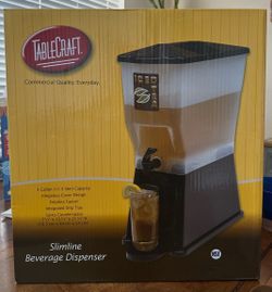 NEW Tablecraft Commercial Slimline Beverage Dispenser – 3 Gallon