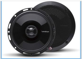 Rockford Fosgate P16 Punch 6" 2-Way Coaxial Full Range Speakers (Pair)