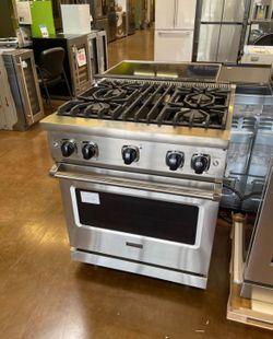 Viking slide in Gas stove 30 inch wide