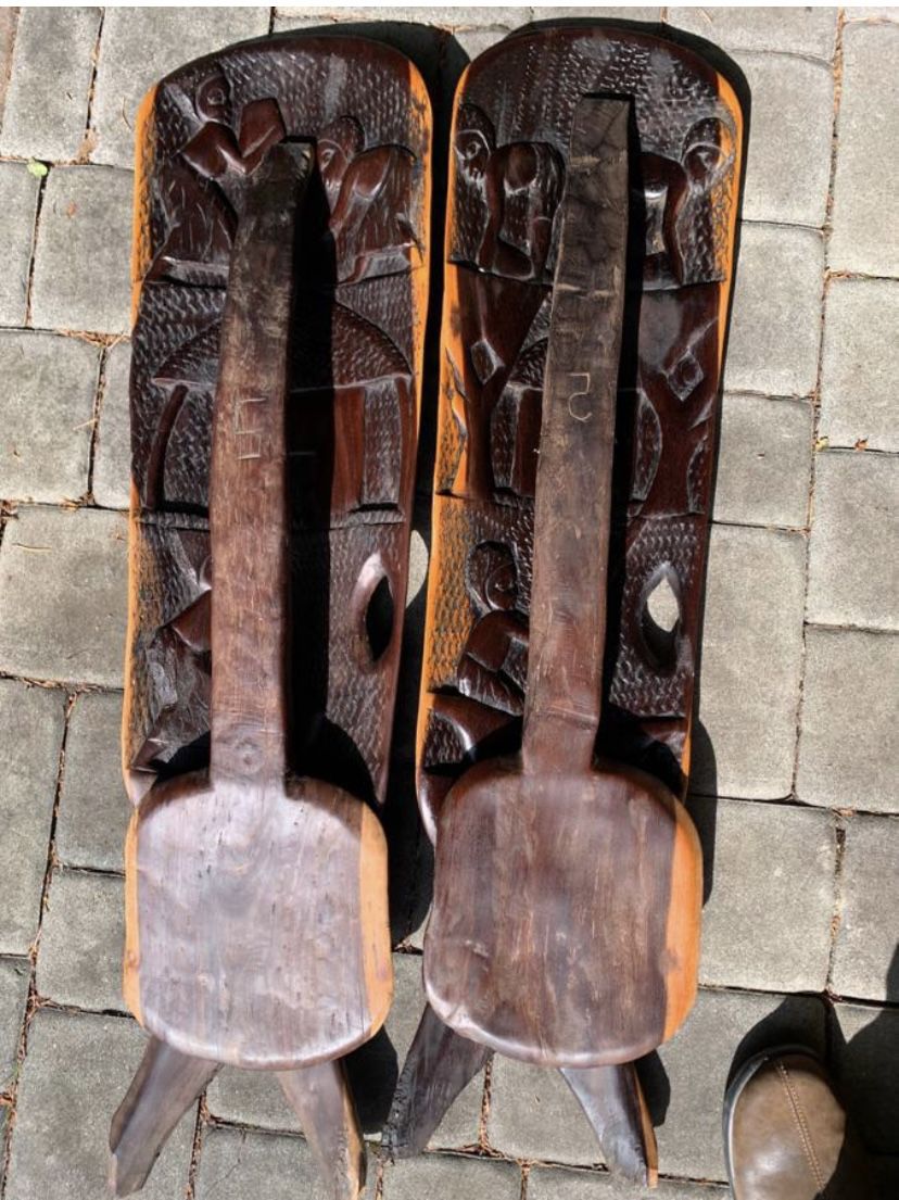 Malawi Hand Carved Chairs