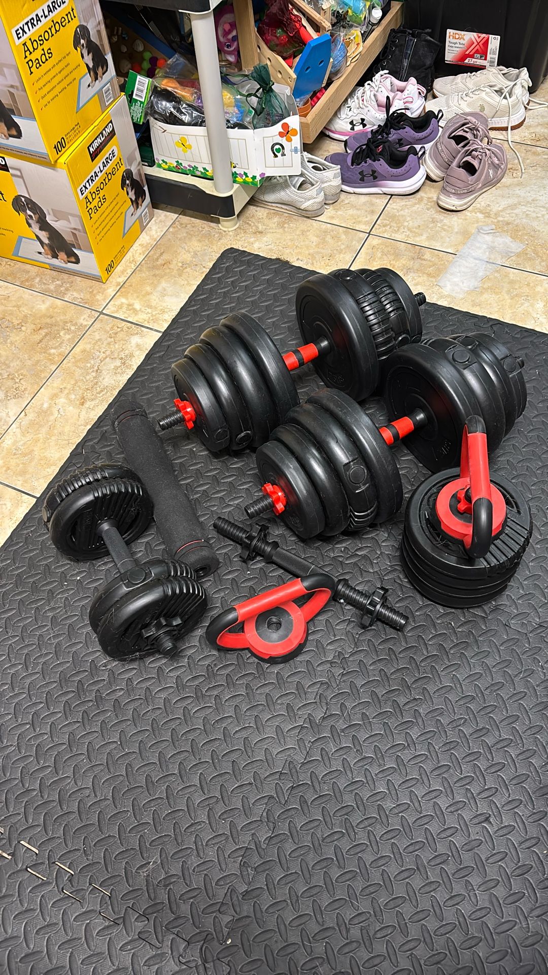 Adjustable Set Of Dumbbell