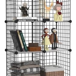 6 Cube Storage Wire Closet Organizer Storage
