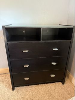 Black 3 drawer dresser from Ashley Furniture