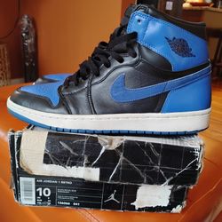 2001 Air Jordan 1 Royal Blue