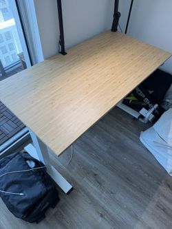 Flexispot Bamboo Standing adjustable Desk