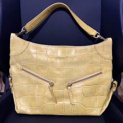 Dooney Crocodile Shoulder Bag