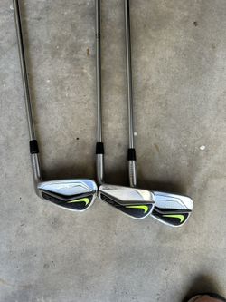 Nike Vapor Pro Irons 4,5,6 with Head Covers