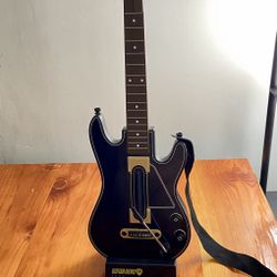 Guitar Hero Live Wireless Guitar 0000654 PS3 W/stand Charger And Dongle