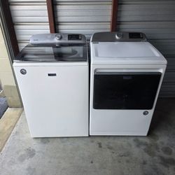 Like New Maytag Large Capacity Washer Dryer Set!  Can Deliver! Warranty! 
