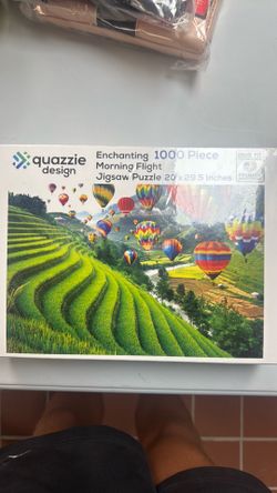 Enchanting morning flight jigsaw puzzle