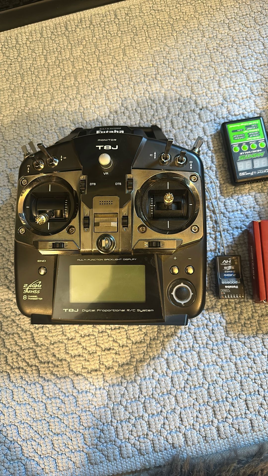 BUNDLE, Futaba T8J, Receivers, RC Planes, Lipo Batteries, And Extras