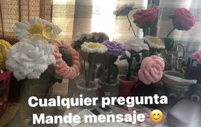 Rosas Tejidas A Mano (🧶 Crochet)