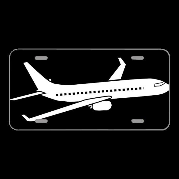 License Plate Novelty Car Front Aeroplane Plane Air Airplane