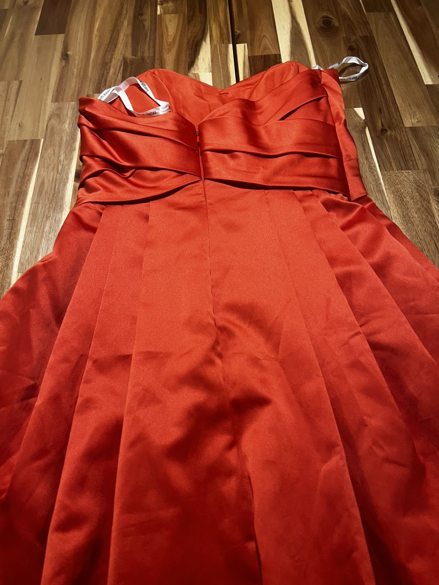 David’s Bridal Red Dress - Size 10
