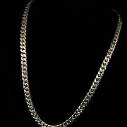 10k 7mm/24in Hollow Miami Cuban Link Chain