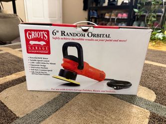 Griot’s Garage 6 inch Random Orbital with 2 pads