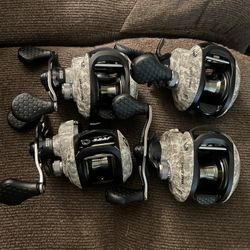 Lew’s American Hero Camo Reels (LEFT HAND RETRIEVAL)