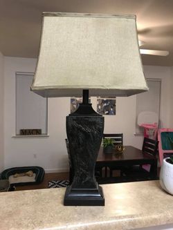 Single table lamp