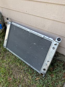 Aluminum Radiator & Electric Fan