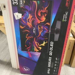 MSI MPG 322URX 32” 4K QD-OLED Gaming Monitor – 240Hz – NEW 
