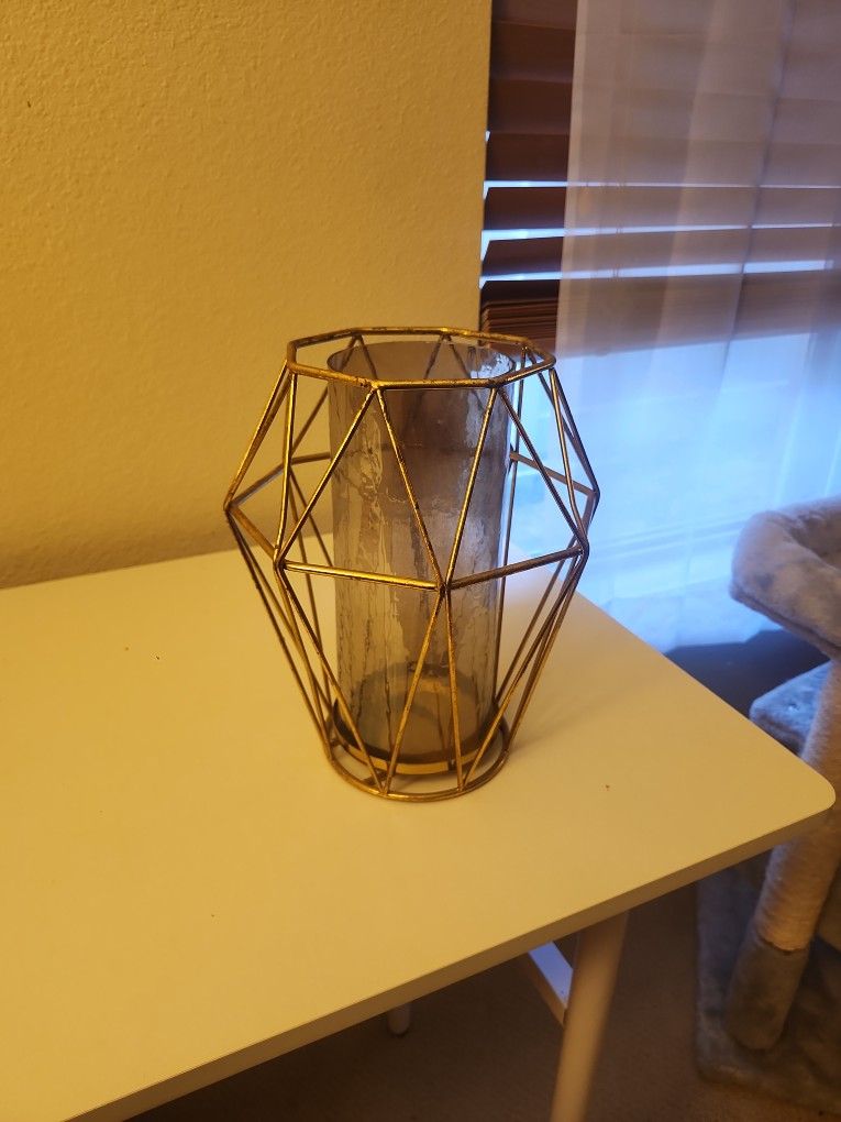 Candle Holder Gold