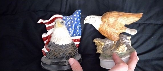 Eagle statues