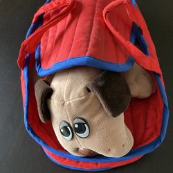 Vintage 1985 Tonka Pound Puppy With Carrying Case