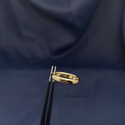 18KYG Comfort Fit Wedding Band 