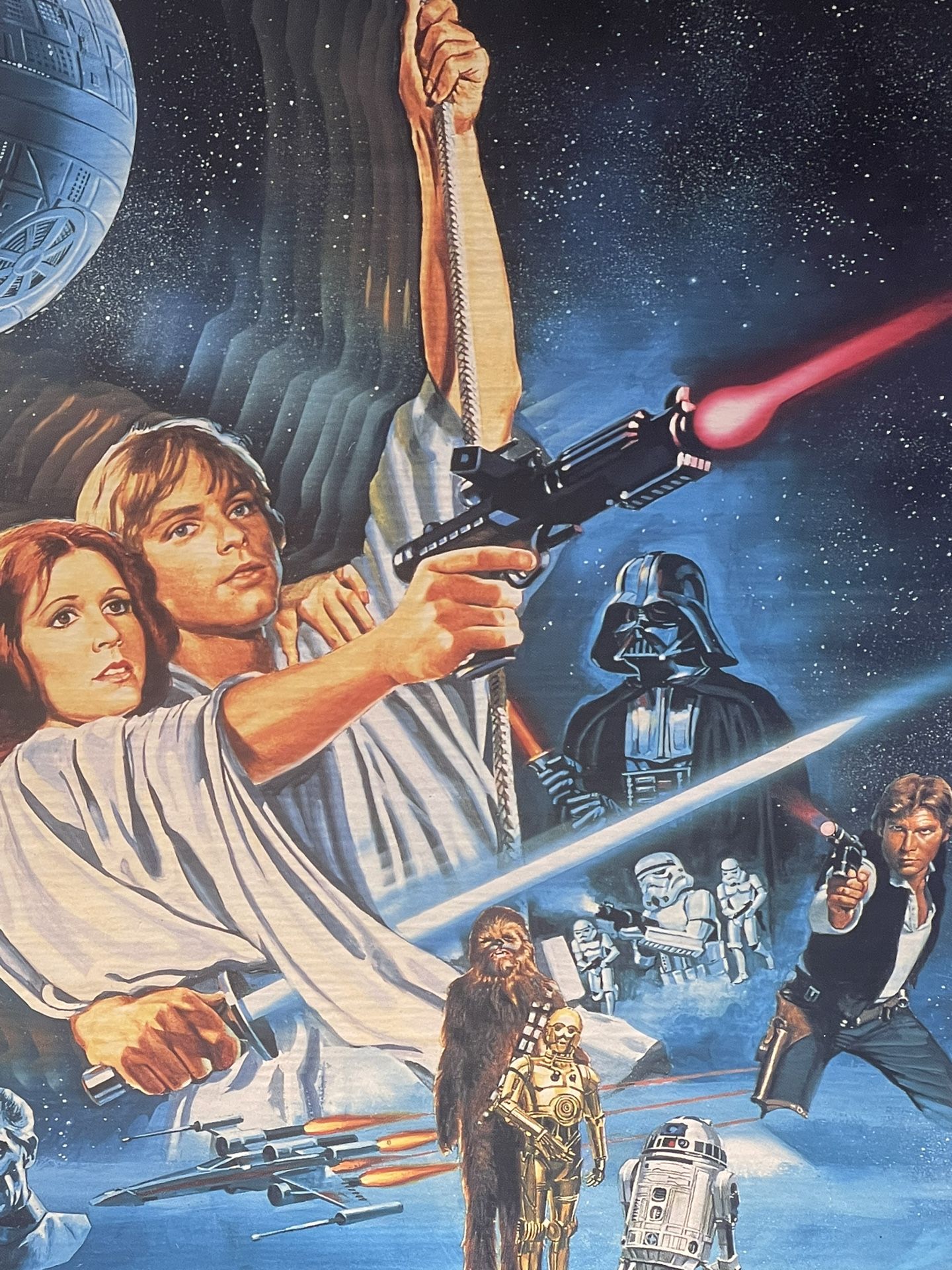 STAR WARS PUZZLE Rose Art 100 Piece New Factory Sealed A New Hope Vintage 1996