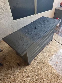 Patio table heater