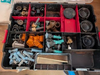 Contractor Sprinkler & Irrigation Parts Organizer Case (Hunter / Rain Bird)