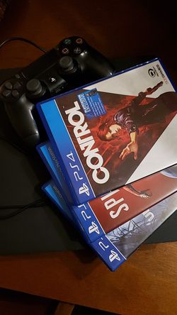Ps4 with 3 games