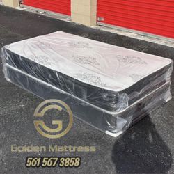 Twin Size Mattress Set – Medium Comfort – Available Today 🚚