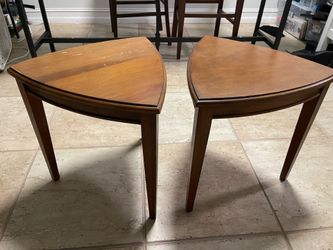 Triangle Side Tables Set of 2