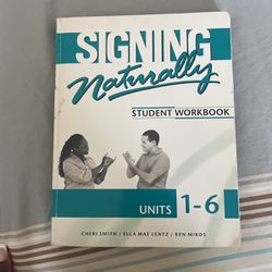 Signing Naturally Workbook And DVD 