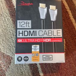 Rocket fish 12 ft HDMI