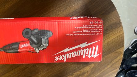 Brand new Milwaukee 4 1/2 disc