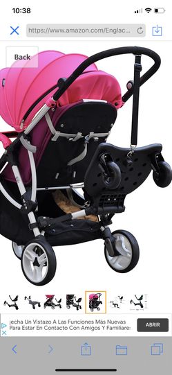 Englacha 2 in 1 Cozy X Rider Black Child Rider Stroller Attachment with Saddle Seat and Standing Platform Universal Fit for Most Prams Quick a for Sale in Dallas GA OfferUp