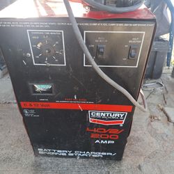 CENTURY  CHARGER AND JUMPSTARTER 6 AND 12 DEEP CYCLE BATTERYS