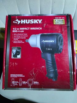 Husky 1/2 in Impact Wrench 800 ft-lbs