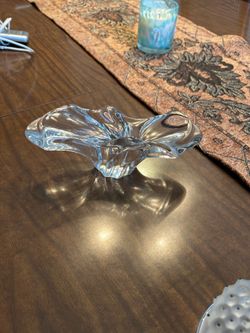 Small glass ashtray
