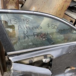 13-18 Altima Glass $50