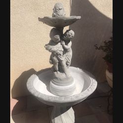 Perfect Gift New Water Fountain Made Out Of Cement 