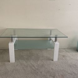 Glass Top Table