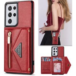 Wallet Case for Samsung Galaxy S21 Ultra 5G
