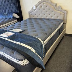 Queen Size Platform Bed Frame