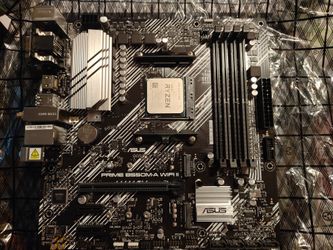 (READ) Ryzen 5 5500 + Asus Prime B550M Wifi II motherboard combo