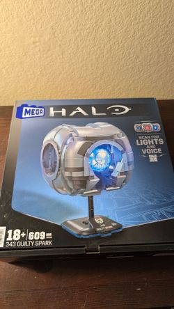 MEGA Halo Model Replica Building Toy, 343 Guilty Spark